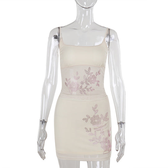 Damen Bodycon Kleid mit filigranen Spitzenakzenten EB
