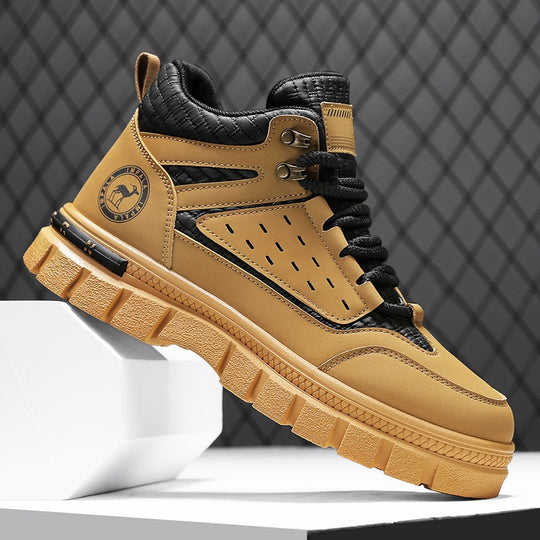 Damen Sportliche High-Top Sneakers mit rutschfester Sohle und verstärktem Knöchel EB