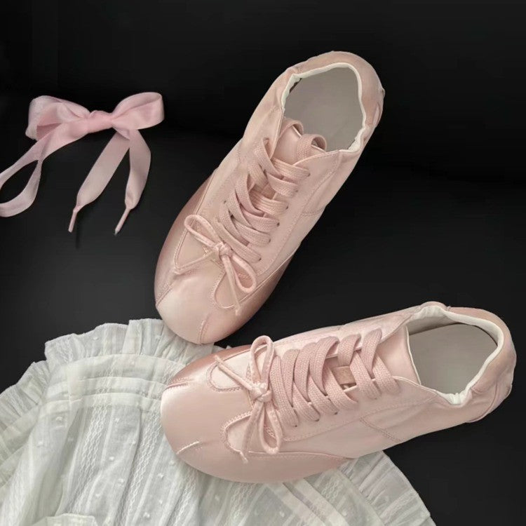 Damen elegante Sneakers mit weichem Obermaterial und bequemer Passform EB