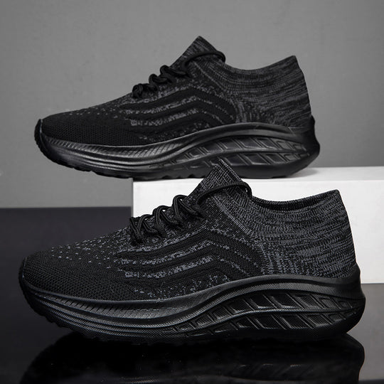 Damen Sportliche und atmungsaktive Sneakers mit elastischem Obermaterial EB