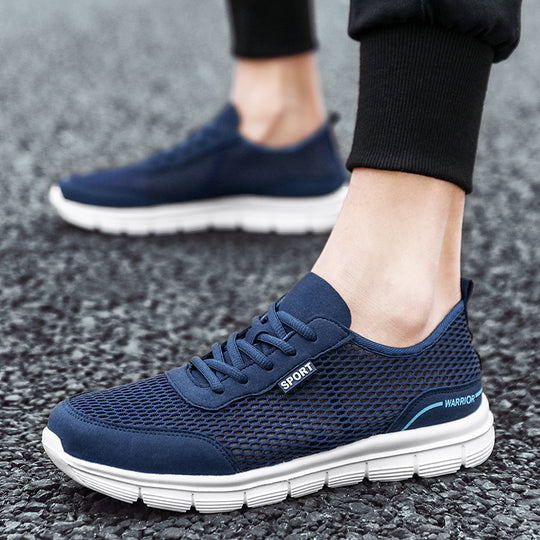 Damen Sportliche Freizeitsneaker mit atmungsaktiver Mesh-Konstruktion und flexibler Sohle EB