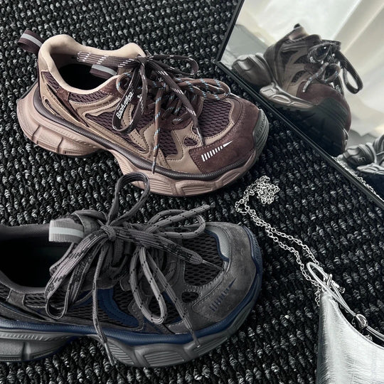 Damen Sportliche Lauf-Sneaker mit atmungsaktivem Mesh und dämpfender Sohle EB