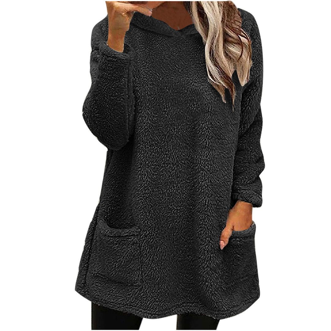 Damen Kuschelige Fleece-Pullover EB