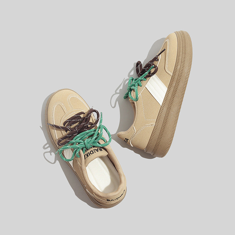Damen Sportliche Sneakers mit gepolsterter Innensohle und rutschfester Gummisohle EB