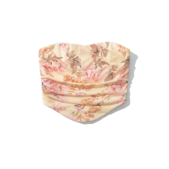 Damen Maxirock mit raffinierten Rüschendetails und floralen Applikationen EB