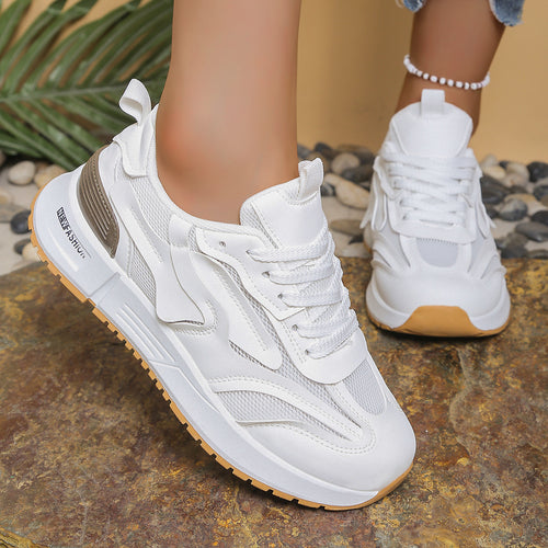 Damen Sneakers mit innovativem Luftdämpfungssystem und rutschfester Sohle EB