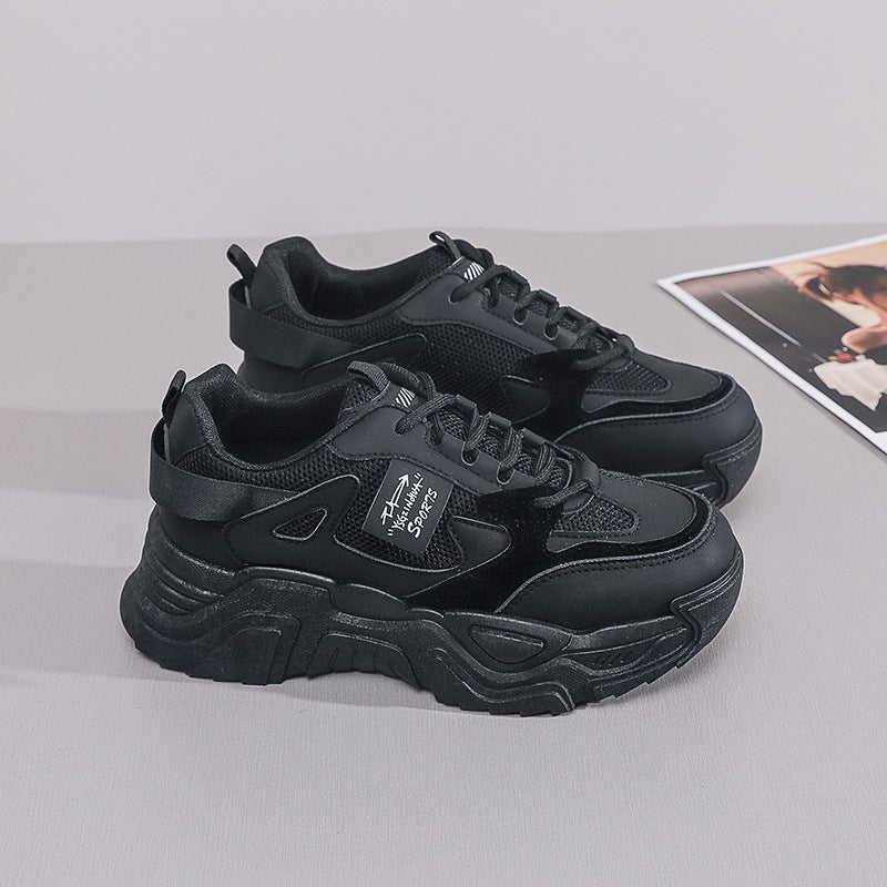 Damen Sneakers im modernen Chunky-Stil mit atmungsaktivem Obermaterial und gepolsterter Sohle EB