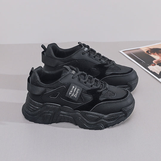 Damen Sneakers im modernen Chunky-Stil mit atmungsaktivem Obermaterial und gepolsterter Sohle EB