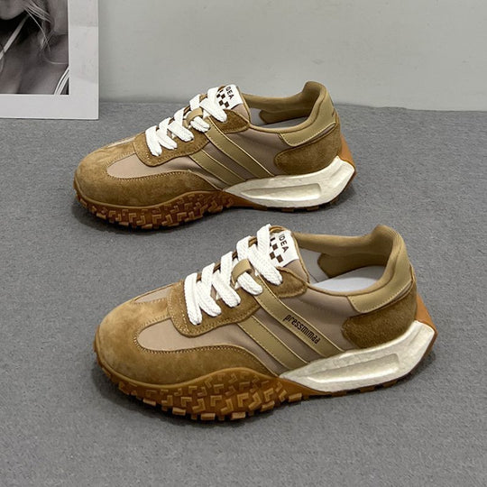 Damen modische Sneaker mit rutschfester Sohle und atmungsaktivem Obermaterial EB