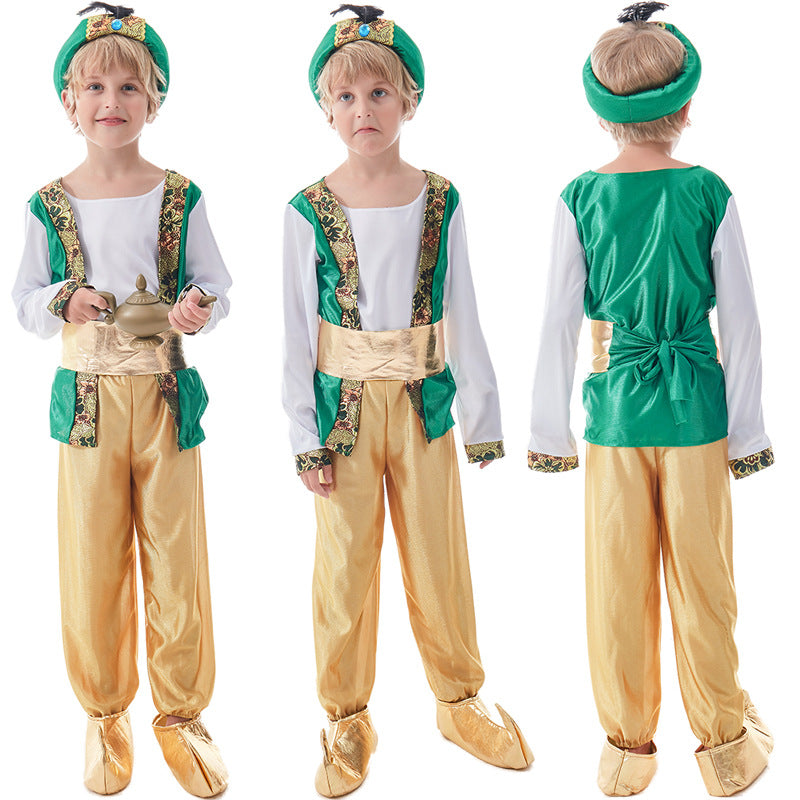 Jungen Märchenhaftes Kostüm als Zauberer EB