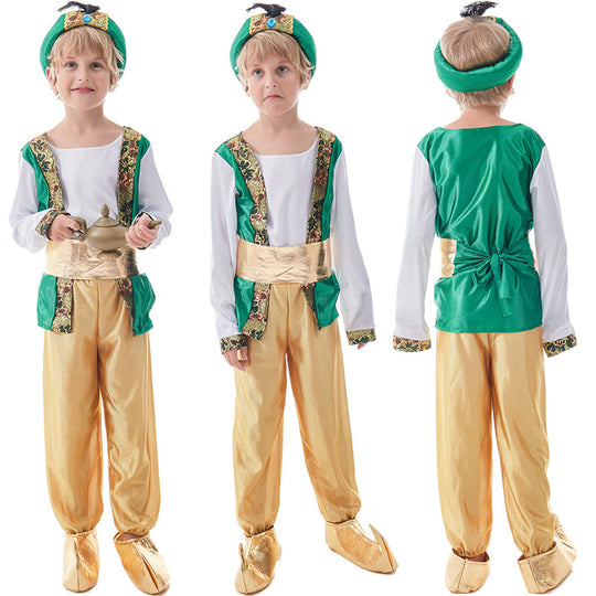 Jungen Märchenhaftes Kostüm als Zauberer EB