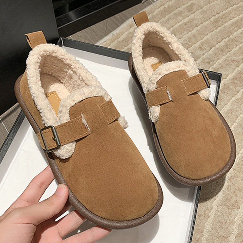 Warme und bequeme flache Schuhe EB