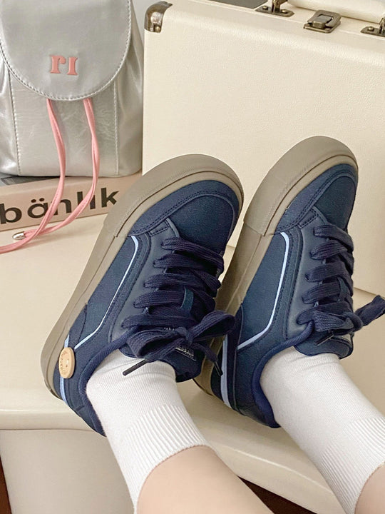 Damen Modische Sneakers mit atmungsaktiver Obermaterialstruktur und bequemem Dämpfungssystem EB