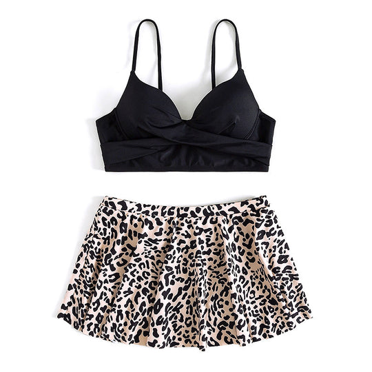 Damen Bade-Rock mit integrierter Bikinibra EB