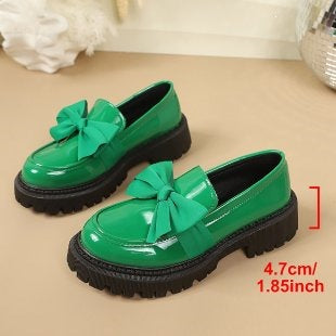 Damen Modische Slipper mit Schleifendetail EB