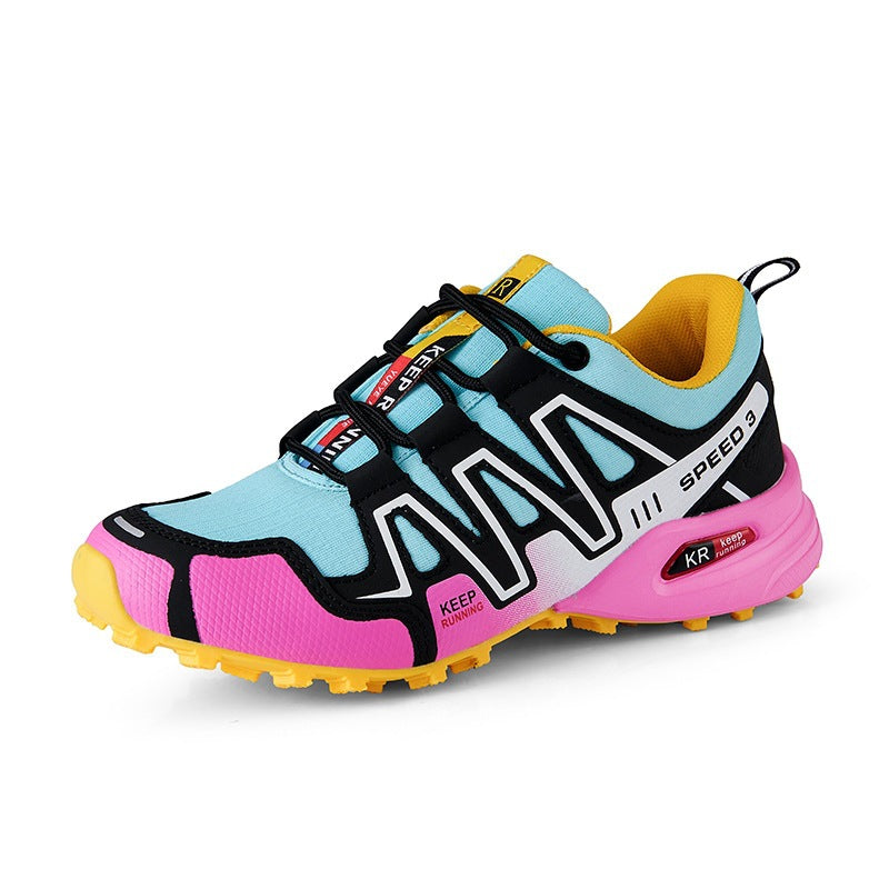 Damen Multifunktionale Sport-Sneaker mit innovativem Schnellschnürsystem und rutschfester Sohle EB