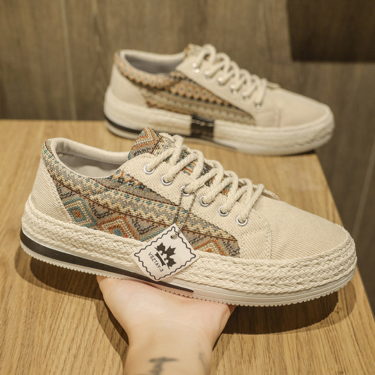 Damen modische Sneakers mit Riemensohle von EB