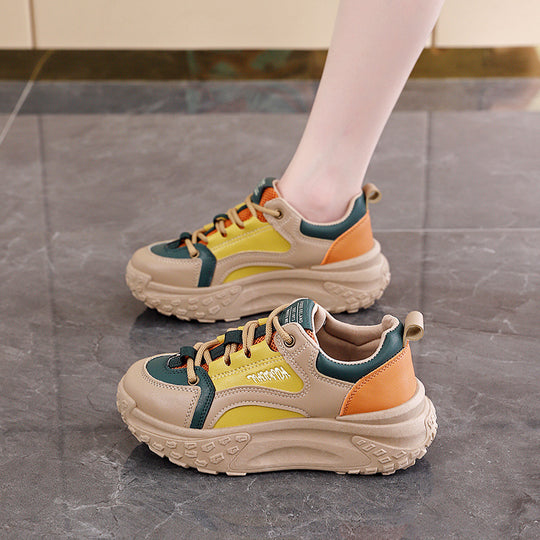Damen Sportliche Chunky Sneakers mit komfortabler Dämpfung EB