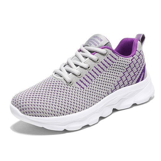Damen Atmungsaktive Fitness-Sneaker mit leichtgewichtiger Sohle EB