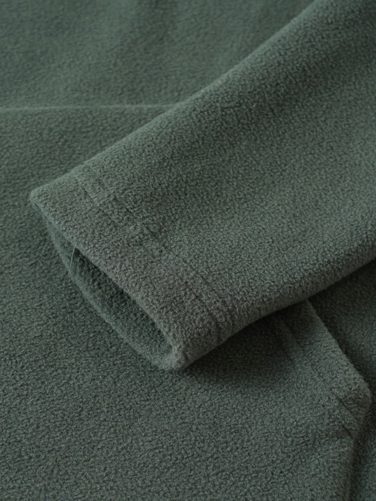 Herren Fleece-Pullover mit modischem Stehkragen und praktischen Knopfdetails EB