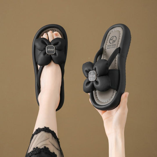 Damen Sandalen mit floralem Design und bequemer Sohle EB