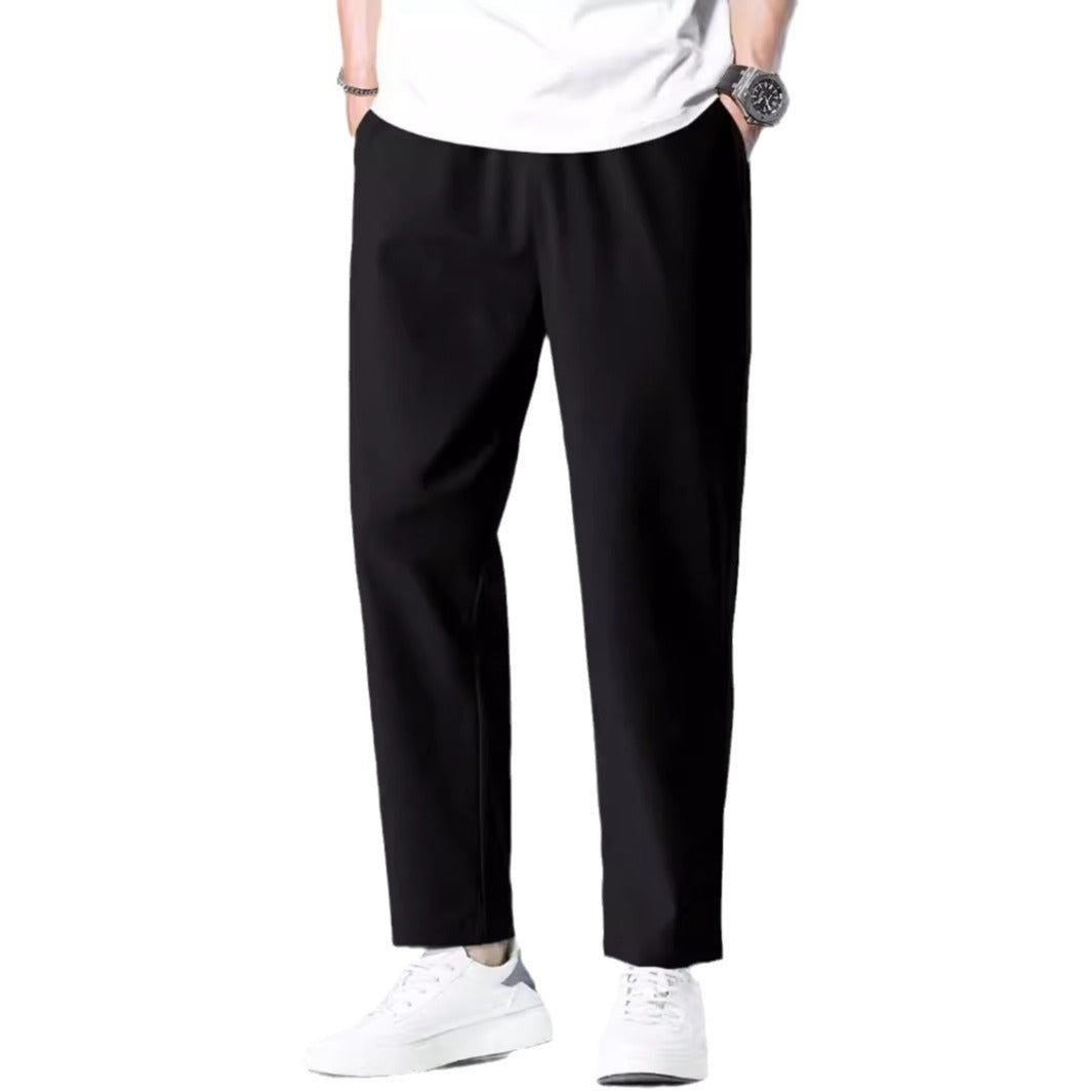 Herren elegante Relaxed-Fit Hose EB