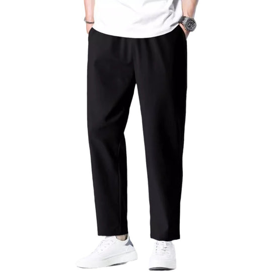 Herren elegante Relaxed-Fit Hose EB