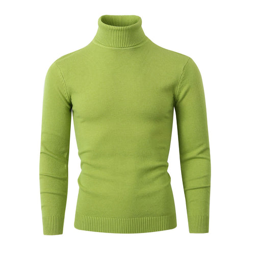 Herren bequemer Rollkragenpullover EB