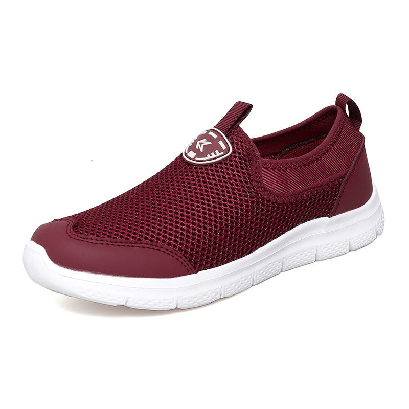 Damen Leichte und atmungsaktive Slip-On Freizeitschuhe mit flexiblem Design EB