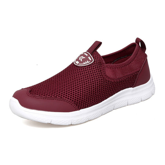 Damen Leichte und atmungsaktive Slip-On Freizeitschuhe mit flexiblem Design EB