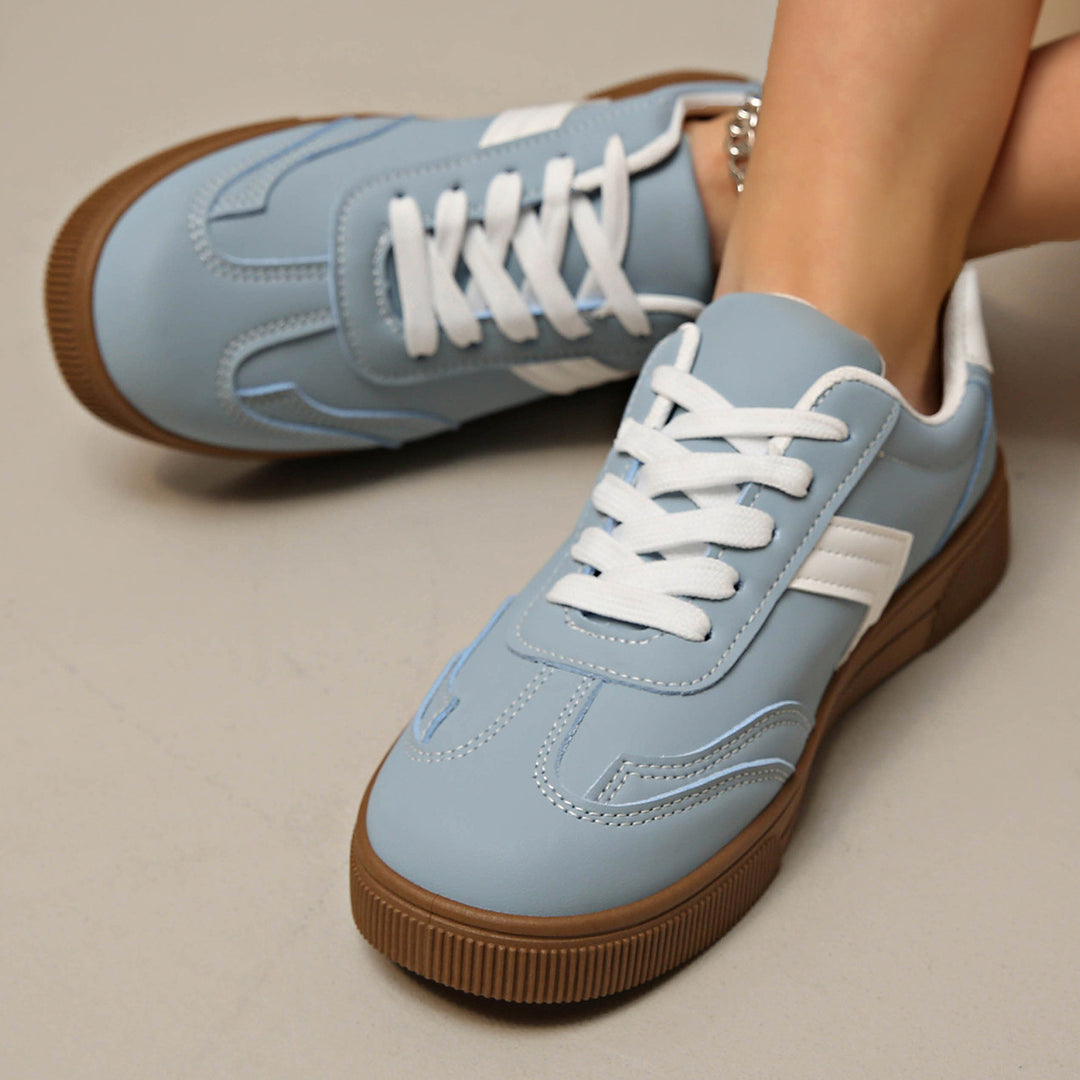 Damen Sportliche Sneaker mit flexiblem Sohlenprofil und atmungsaktivem Obermaterial EB