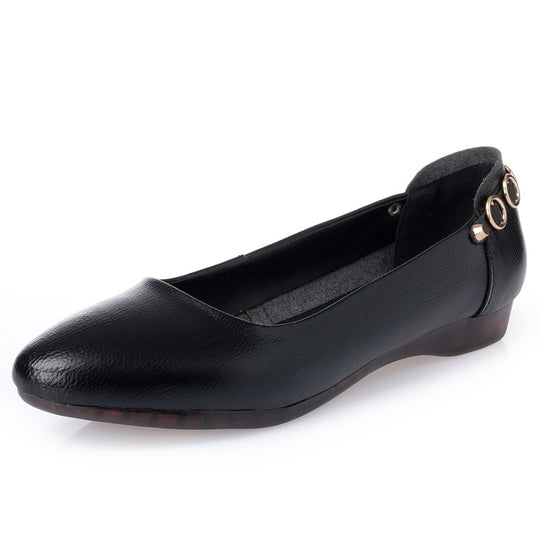 Damen Ballerinas mit modischem Schmuckdetail und komfortablem Fußbett EB