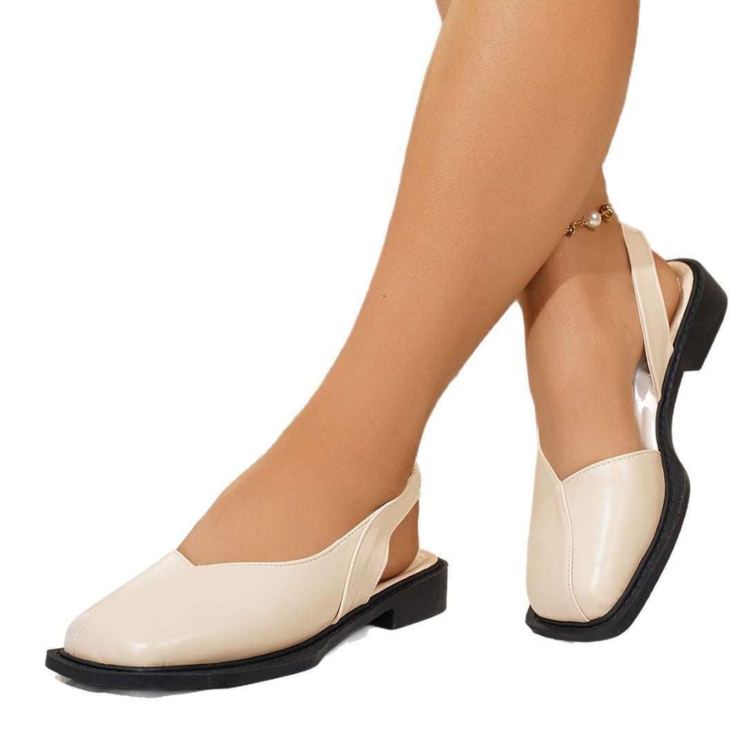 Damen modische Ballerinas mit eleganter spitz zulaufender Silhouette EB