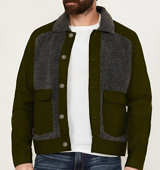 Herren Flanell-Jacke mit gewobenem Innenfutter EB