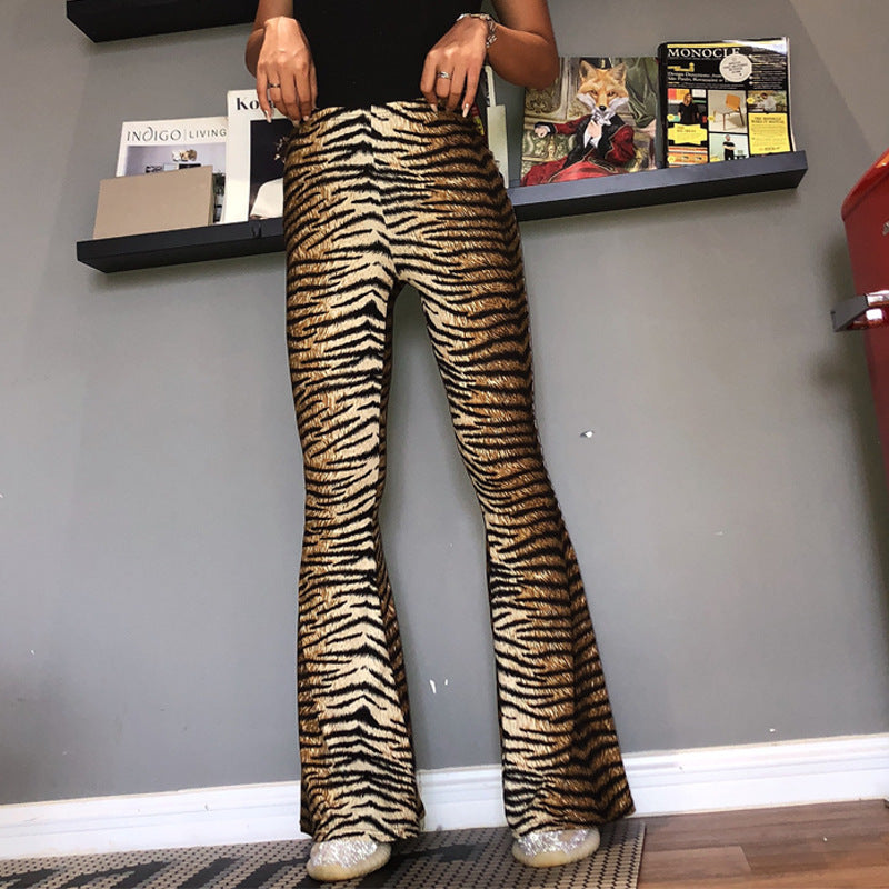 Damen Leggings im aufregenden Tiermuster EB