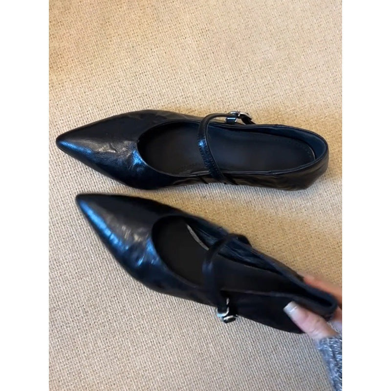 Damen Elegante und bequeme Pumps mit Riemchen EB