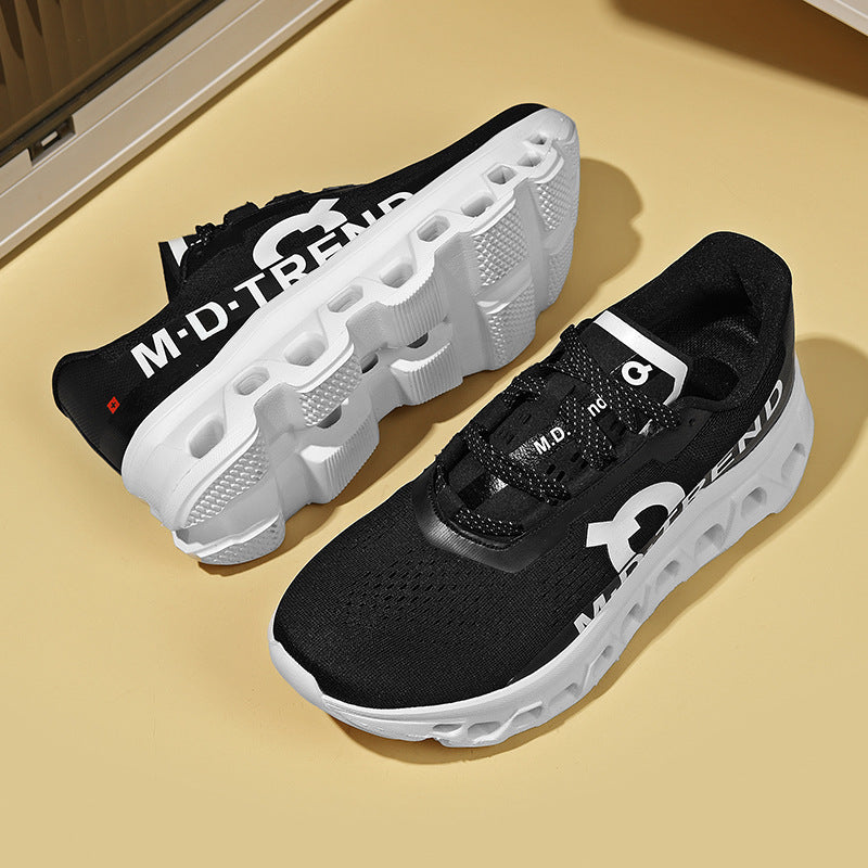 Unisex komfortable Performance-Laufschuhe mit extrahoher Dämpfung und belüftetem Mesh-Obermaterial EB