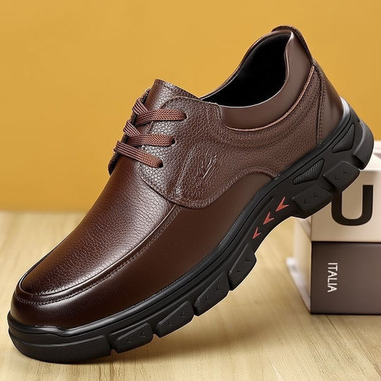 Damen modische Schnürschuhe aus hochwertigem Leder EB