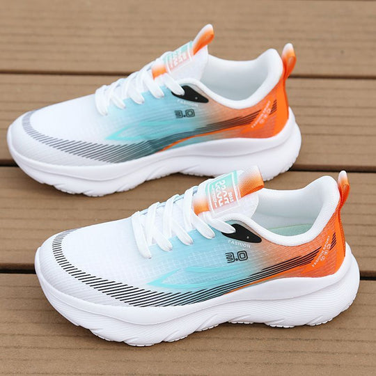 Damen Leichte und atmungsaktive Freizeitsneaker mit dämpfender Sohle EB