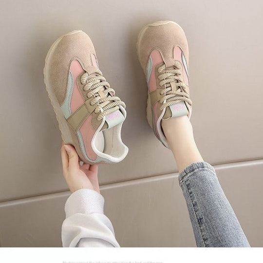 Damen Komfortable Lifestyle Sneakers mit atmungsaktiver Sohle EB