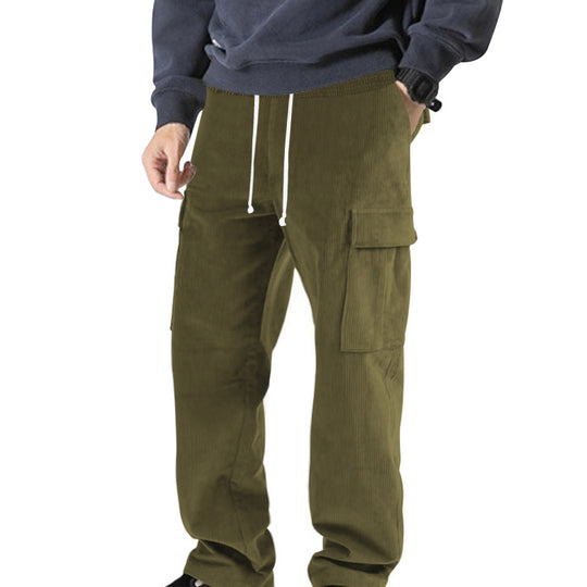 Damen Cargo-Hose mit elastischem Bund und praktischen Seitentaschen EB