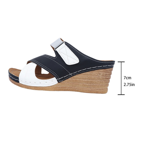 Damen bequeme Wedge Sandalen EB