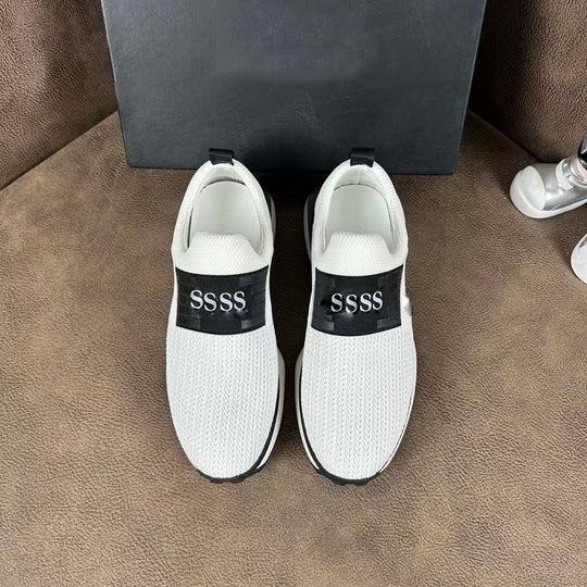 Damen High-Performance Slip-On Sneakers mit atmungsaktiver Oberflächenstruktur EB