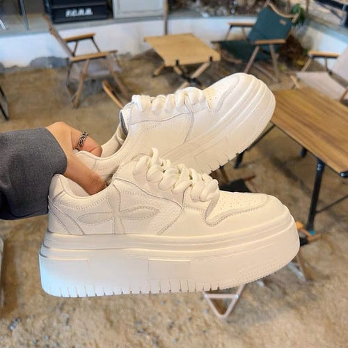 Damen Chunky Sneakers mit hochgradiger Dämpfung und atmungsaktiver Oberflächenstruktur EB