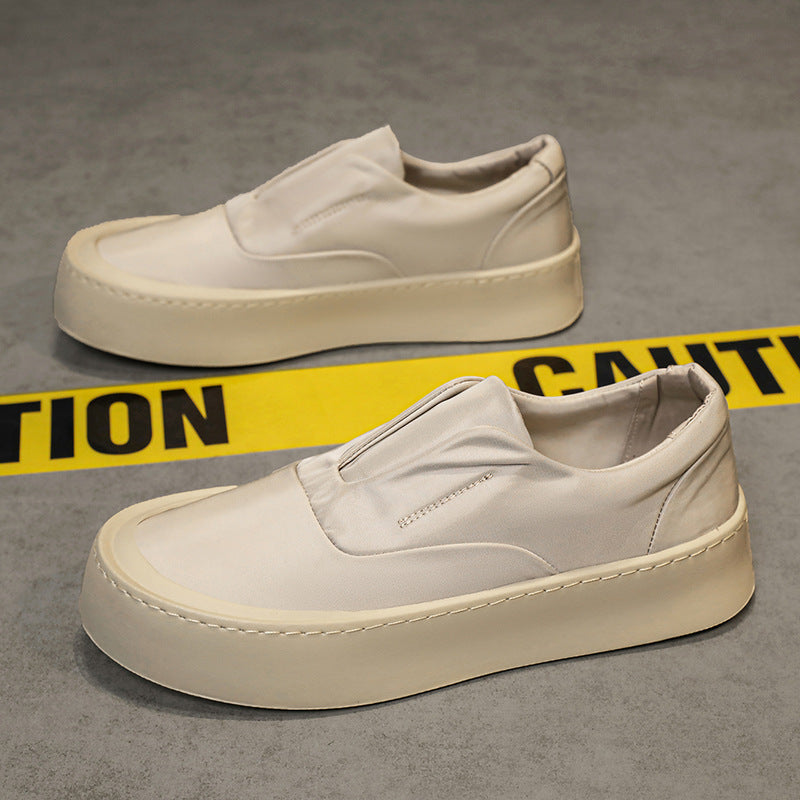 Damen Modische Slip-On Sneakers mit atmungsaktivem Obermaterial und dämpfender Laufsohle EB