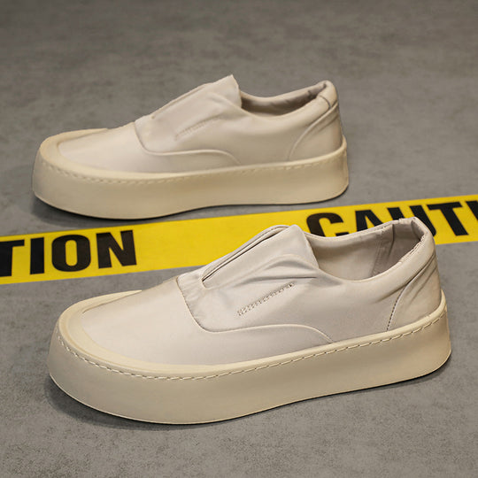 Damen Modische Slip-On Sneakers mit atmungsaktivem Obermaterial und dämpfender Laufsohle EB