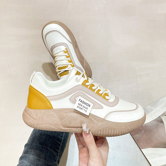 Damen Modische Sneaker mit gepolstertem Innenfutter und rutschfester Sohle EB