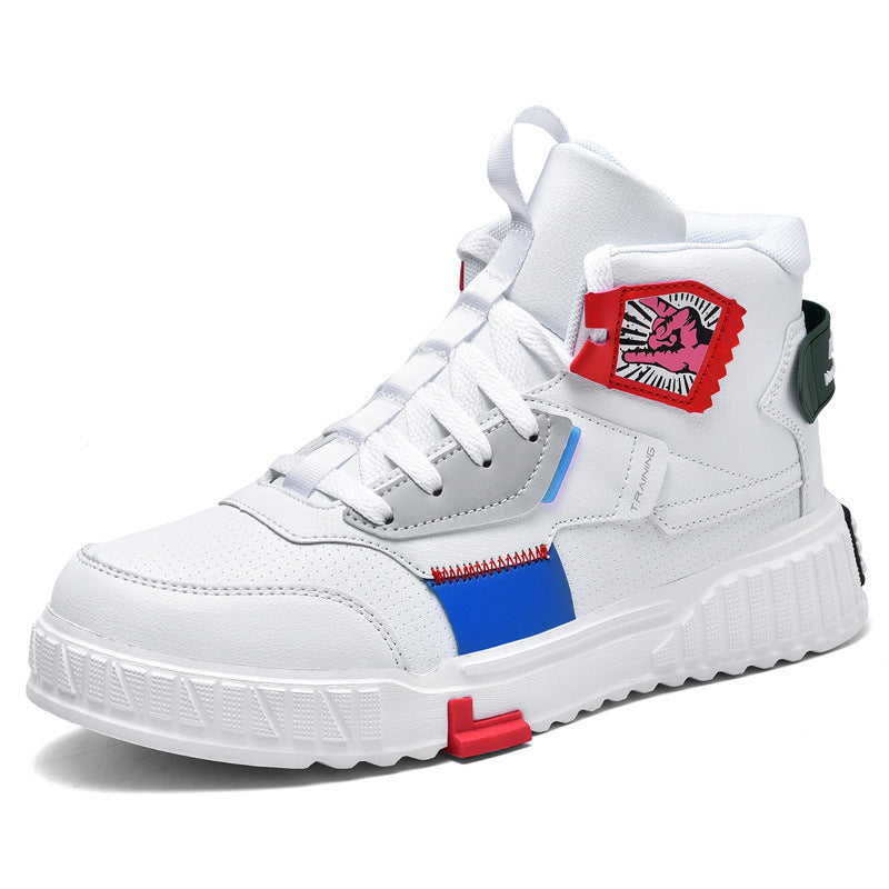 Damen Urbaner High-Top Sneaker mit innovativem Design und rutschfester Sohle EB