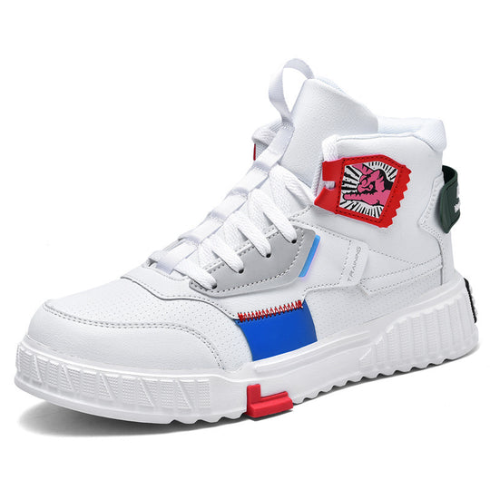Damen Urbaner High-Top Sneaker mit innovativem Design und rutschfester Sohle EB