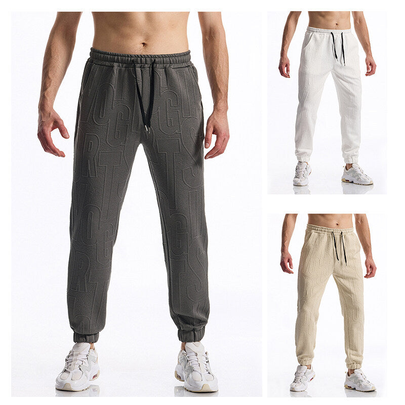 Herren Sportliche Freizeithose mit elastischem Bund und seitlichen Taschen EB